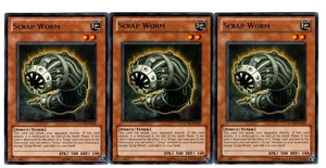 Yugioh- 3X Scrap Worm - Rare - Unlimited - STOR-EN029 - Near Mint - Picture 1 of 1