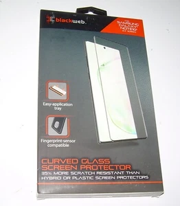 Blackweb Samsung Galaxy Note 10 New Curved Glass screen protector - Photo 1 sur 2