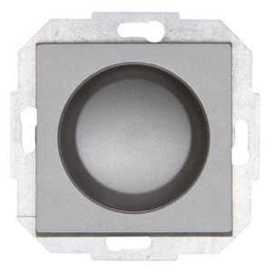 Kopp Athenis Stahl Wippen-Wechsel-Drehdimmer Schalter 20-315 W VA Tronic-Dimmer - Bild 1 von 1
