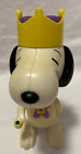 2000 McDonald's 5in King Crown  Snoopy Peanuts Poseable Figurine Collectible