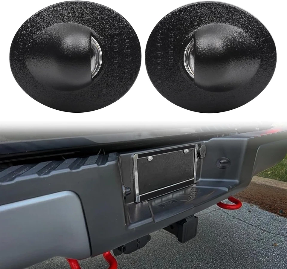2X OEM License Plate Light Rear Bumper Tag Assembly Lamp For Ford F150 F250 F350 - Image 1 of 4