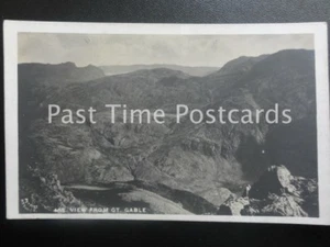 Old RPPC - View from Great Gable, Cumbria, The Lake District - Picture 1 of 1