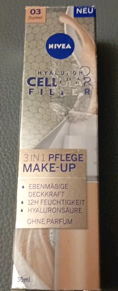 NIVEA Hyaluron Cellular Filler 3in1 pflege Make-up 02 Medium