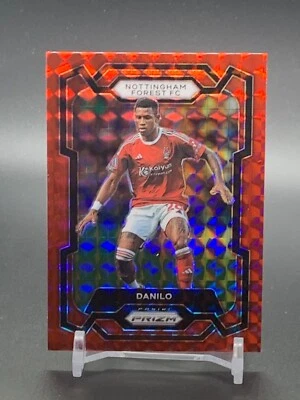 2023-24 Panini Prizm EPL Red Mosaic #240 DANILO Nottingham Forrest - Image 1 of 2