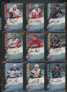 2007-08 Be A Player Signatures Lot Of 18 Cards - Bild 1 von 4