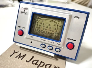 Nintendo RC-04 Fire Game & Watch Juego Portátil Envío Gratis desde Japón Usado - Imagen 1 de 8