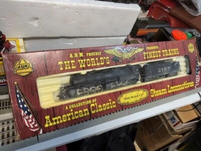 AHM RIVAROSSI 2-8-8-2 "USRA MALLET LOCO & TENDER #5090 SF, VINTAGE USED OB - Bild 1 von 4