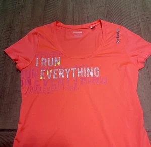 Camiseta deportiva para mujer Reebok talla S manga corta - Imagen 1 de 11
