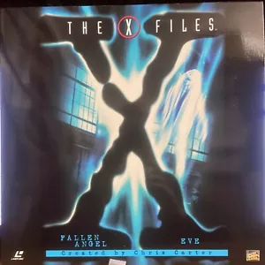 The X Files (Fallen Angel + Eve) Laserdisc (Not a DVD) - Very Good - Picture 1 of 3