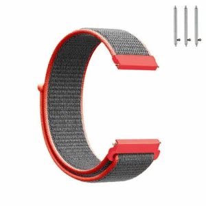 Bracelets de montre de remplacement en nylon 22 mm Garmin Vivoactive 4 Garmin Forerunner 265 255 - Photo 1 sur 31