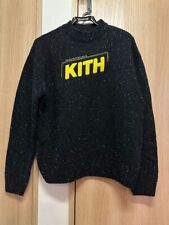 Kith Star Wars Galaxy Crewneck Sweater Black from Japan