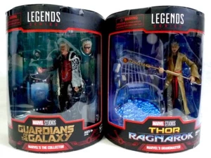 Juego de figuras de acción Marvel Legends Series Grandmaster & The Collector 2019 SDCC - Imagen 1 de 13