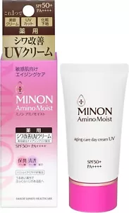 Daiichisankyo Minon Amino Moist Aging Care Day Cream UV 30g for Makeup Base - Picture 1 of 3