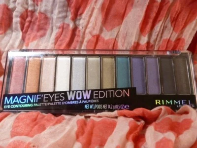 RIMMEL LONDON Magnif'Eyes ~006 WOW Edition ~Eyeshadow Palette ~ New~ - Image 1 of 3