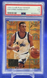 Anfernee Penny Hardaway 1994 Flair Play Maker #4 Calificado PSA 5 Magic Bajo Calificado - Imagen 1 de 2