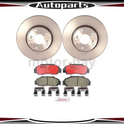 Pastillas de freno delanteras y rotores Brembo para Honda Accord 1998 1999 2000 2001 2002 Foto 1 de 4