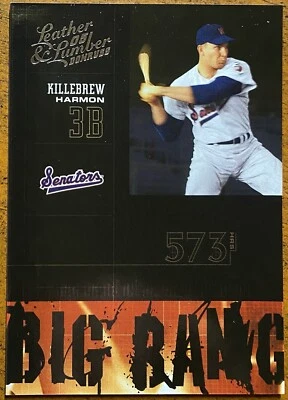 2005 Leather and Lumber Big Bang Silver #14 Harmon Killebrew 0028/2000 Senators - Image 1 of 3