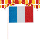 NW Mini-Handfahnen, Diamantmalerei, Bohren, kleine Nationalflagge mit Stange, St