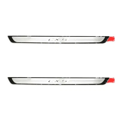 Mazda CX-5 2013-2016 placas de desgaste de puerta de acero inoxidable OEM 0000-8T-R20 NUEVO Foto 1 de 4