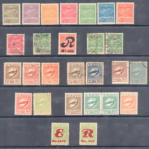Brazil 1CL1/3CLF5 MH/Used collection of semi-official airmail issues CV $273+ - Picture 1 of 2
