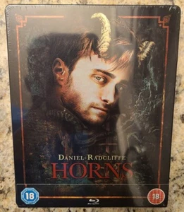 Horns STEELBOOK (Blu-ray, UK) SEALED REGION B LOCKED Daniel Radcliffe - Picture 1 of 8