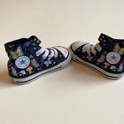 Converse Chuck Taylor High Top  Baby Toddler Girl Shoes Butterly Forest Size 4