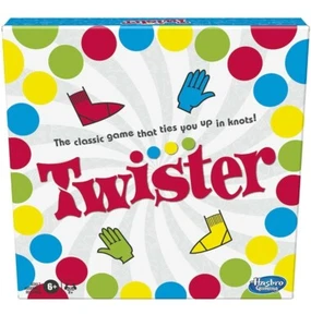 Hasbro, juego genuino Twister para niños de 6 años en adelante, regalo ideal totalmente nuevo - Imagen 1 de 7