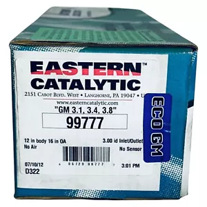 Eastern Catalytic Converter 99777 For GM 3.1, 3.4, 3.8 Eco GM New - Picture 1 of 7