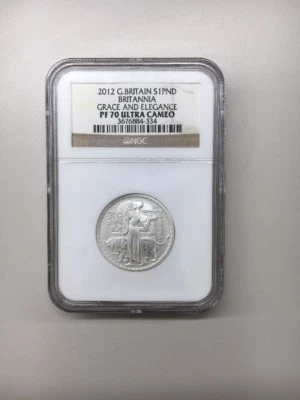 2012 BRITANNIA GRACE & ELEGANCE NGC PF 70 ULTRA CAMEO - Image 1 of 2