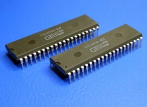 2 x PIC1650A-407 DIP 40 Mikrocontroller von GI neu NOS - Bild 1 von 2