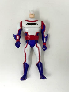 Batman White 1998 DC Comic Mission Masters Slalom Racer Action Figure Kenner - Picture 1 of 3