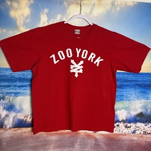Zoo York Red Short Sleeve T Shirt. Size L.#BB - Picture 1 of 12