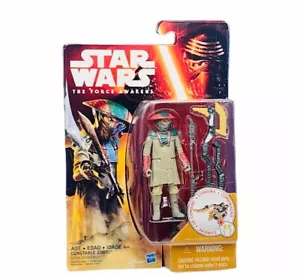 Star Wars action figure giocattolo Hasbro disney MOC Force Awakens Constable Zuvio ALC1 - Foto 1 di 3