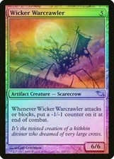 Wicker Warcrawler  FOIL Shadowmoor MtG LP to NM