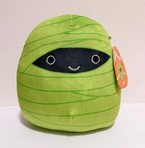 Squishmallows 2022 Halloween Squad #1 8" Major the Green Mummy Plush Doll Toy - Picture 1 of 2
