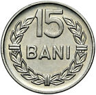 Rumänien - Sozialistische Republik 1948-1989 - Münze - 15 Bani 1966 - Kranz