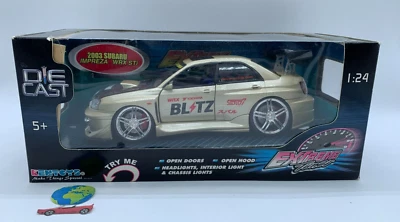 KenToys Subaru Impreza WRX Sti 2003 , modello scala 1:24-1:25, vintage (2505) - Immagine 1 di 4