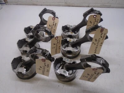 L4 10144178 Standard Piston & Rod GM Mercruiser 4.3 V6 SET of 6 - Image 1 of 4