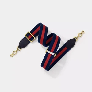 Nueva Bandolera Correa para el Hombro Gucci Repuesto Sin Logo Verde Rojo Tela Cuero - Imagen 1 de 22