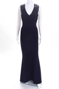 JS Collection Womens Floor Length Ottoman Gown Eggplant Purple Size 10 10567353 - Picture 1 of 7