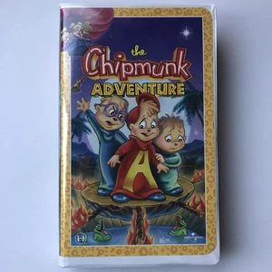 The Chipmunk Adventure (VHS, 1987), CD ROM-Coloring Book/Audio CD, VHS TESTED - Picture 1 of 10