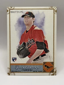 2011 Topps Allen & Ginter's Ginter CODE CARD Zach Britton #97 Rookie RC NM - Bild 1 von 2
