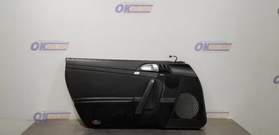 08 PORSCHE 911 997 CARRERA COUPE INTERIOR DOOR TRIM PANEL LEFT DRIVER BLACK - Image 1 of 4