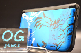 [REGION FREE]Nintendo 3DS XL LL Console Used  Xerneas Yveltal Blue 012