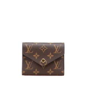 LOUIS VUITTON Monogram Portefeuille Victorine Tri-fold wallet M62472 【Used】 - Picture 1 of 13