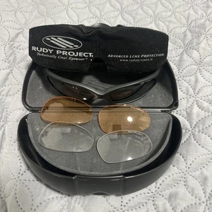 Rudy Project GRAAL Sx Sunglasses And Case W/Pouch & Lens - Picture 1 of 6