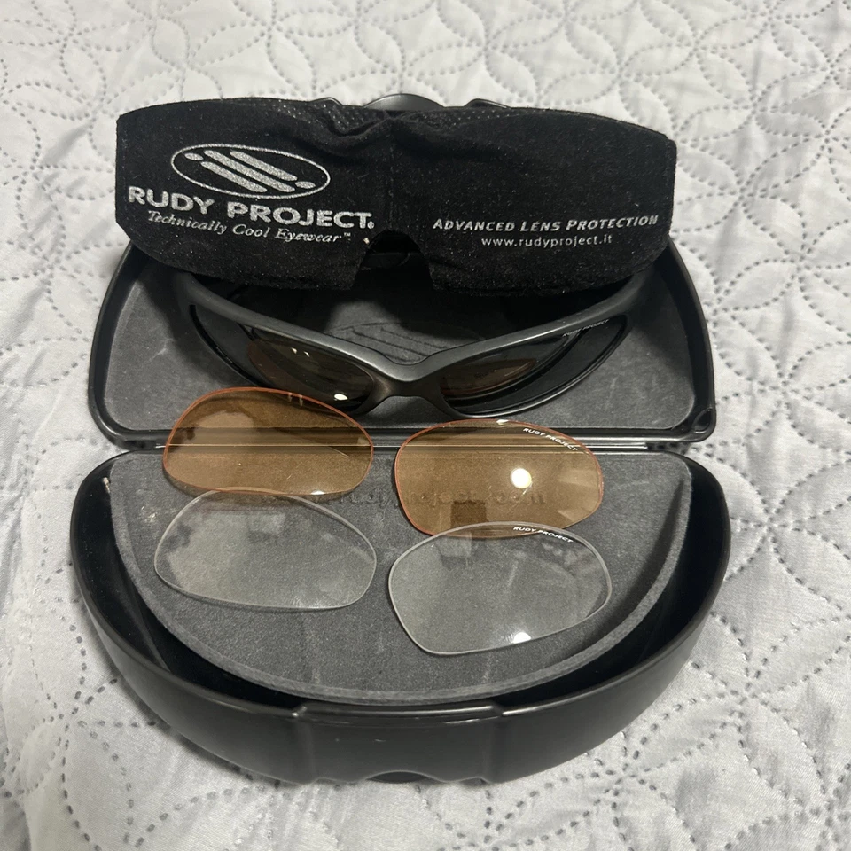 Gafas de sol y estuche Rudy Project GRAAL Sx con bolsa y lentes Foto 1 de 4
