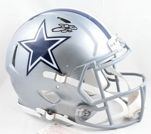 Emmitt Smith Signed Dallas Cowboys F/S Speed Authentic Helmet - Beckett W Holo - Picture 1 of 5