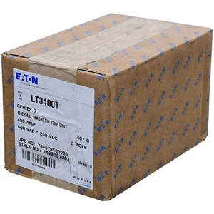 LT3400T Eaton/Cutler Hammer 400A 3P Ther-Mag Trip LD Frame -New  -SES - Picture 1 of 2