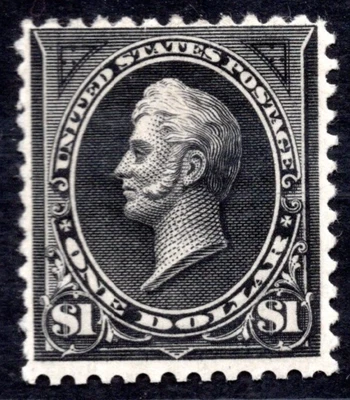 US 1891 PERRY $1.00 SCOTT #261a COMO NUEVO LIGERAMENTE ARTICULADO EN MUY BUEN ESTADO Foto 1 de 2